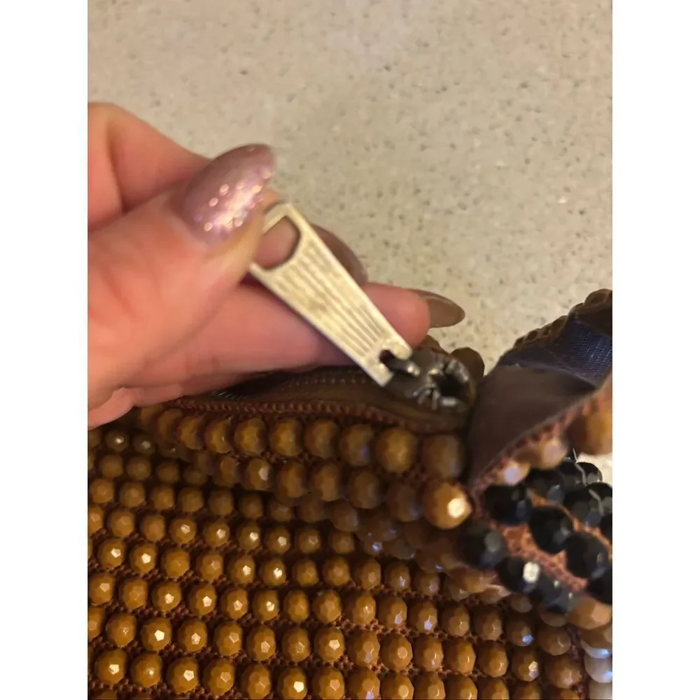 Vintage Roger Van S beaded bag